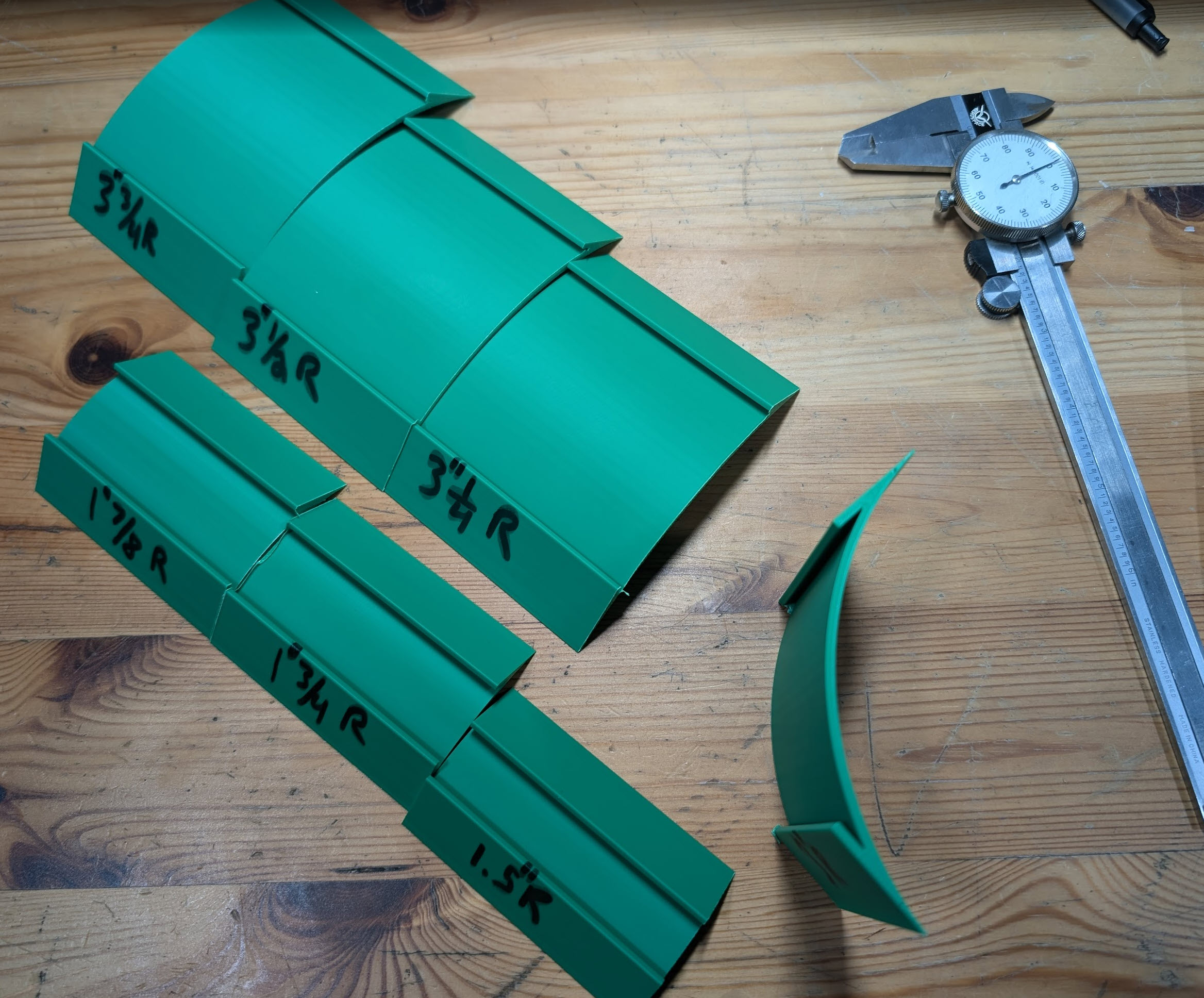 Transparent resin print